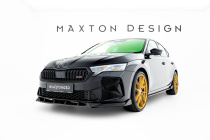 Skoda Octavia RS Liftback / Combi Mk4 Facelift 2024+ Frontsplitter / Frontläpp V.2 Maxton Design